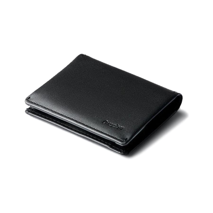 Bellroy Slim Sleeve Leather Wallet - Carryology Essential Edition Black Ash Black Ash