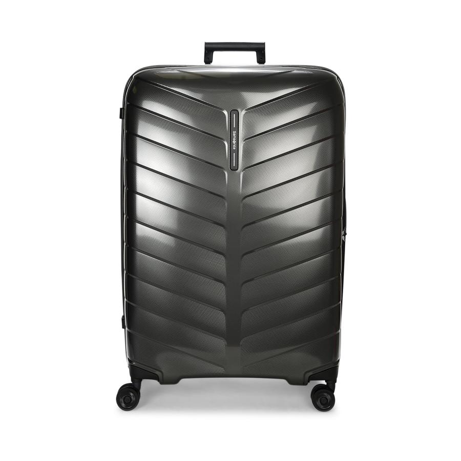 Samsonite Attrix 81cm Hardside Checked Suitcase Anthracite Anthracite