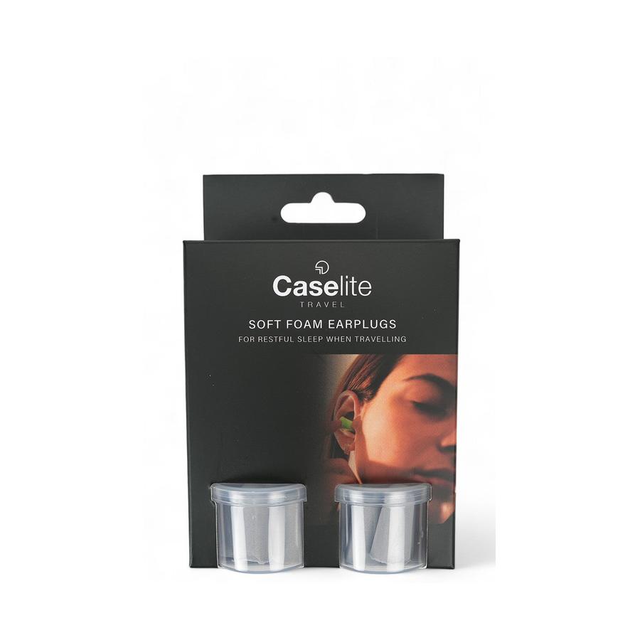 Caselite Soft Foam Earplugs Grey Grey