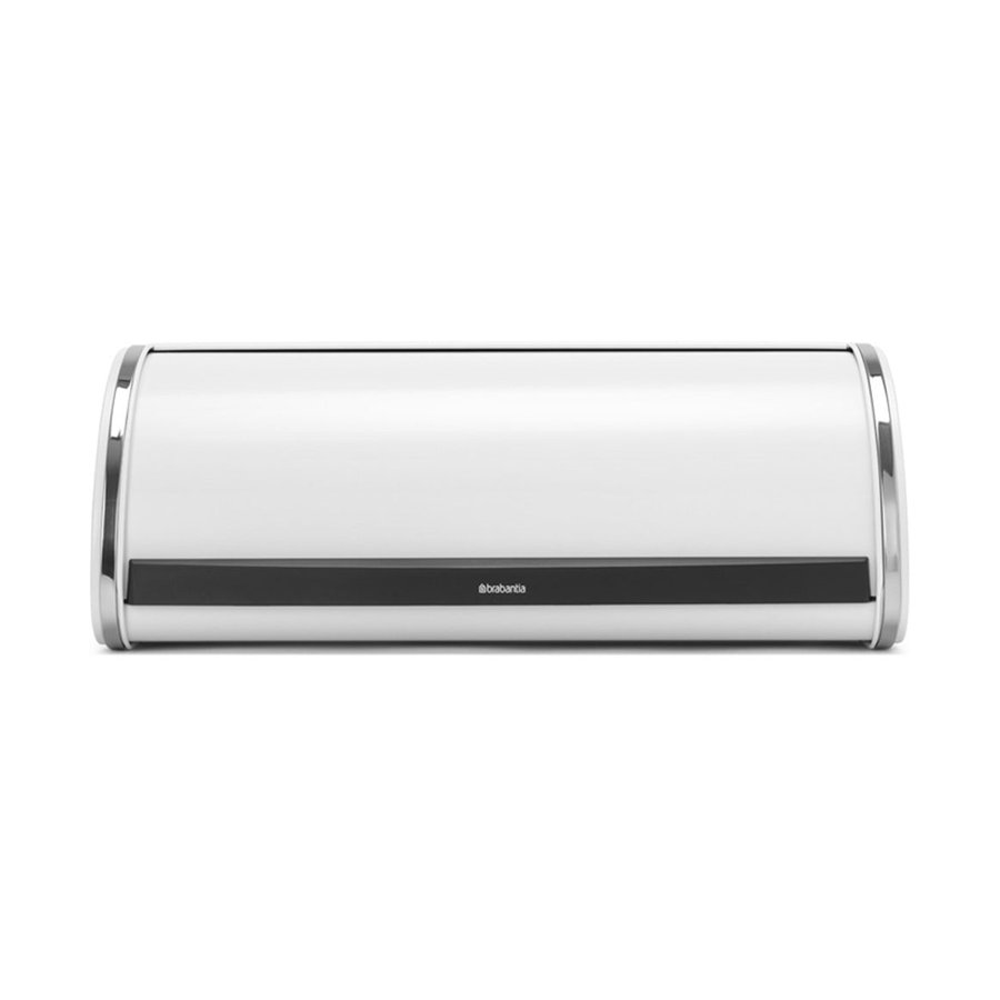 Brabantia Roll Top Large Bread Bin White White