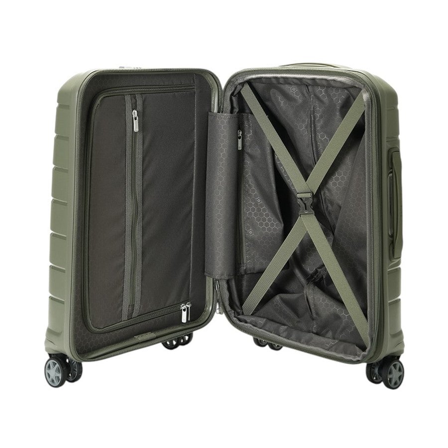 Samsonite Oc2lite 55cm Hardside Carry-On Suitcase Olive Green Olive Green