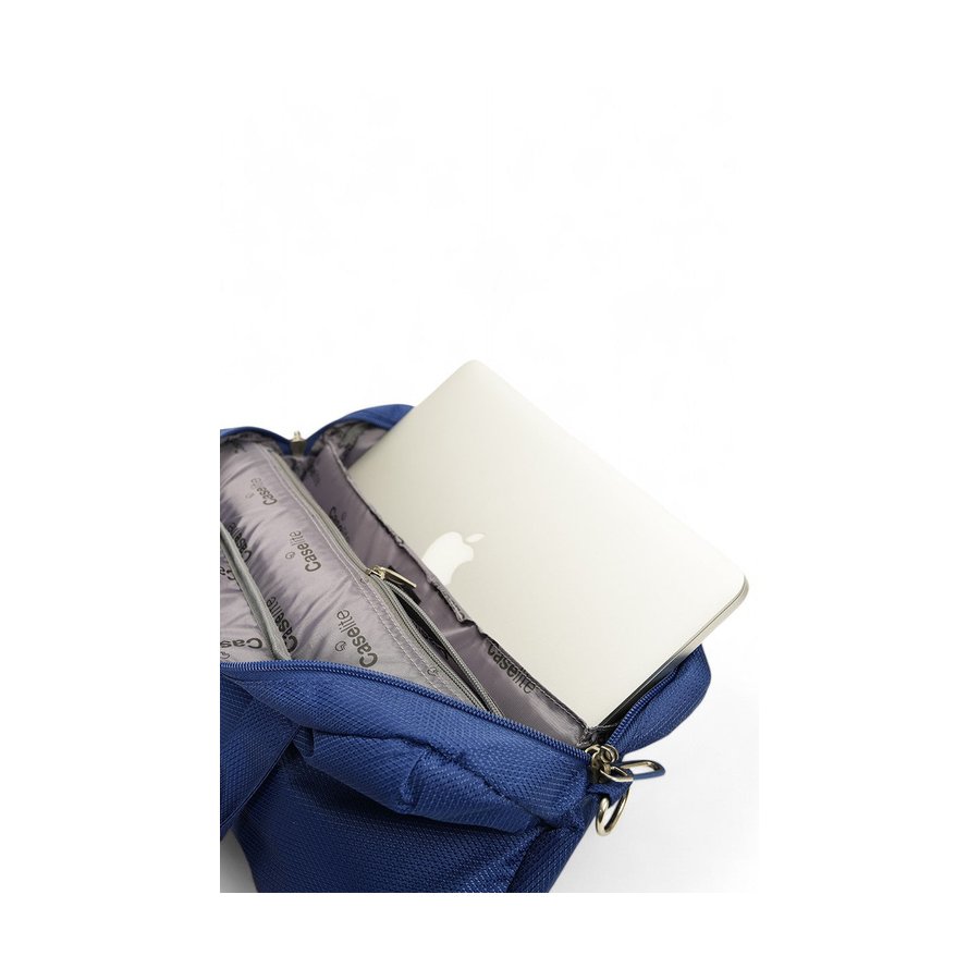 Caselite Ultra 55cm & 80cm Softside Luggage Set with Laptop Bag Navy Navy