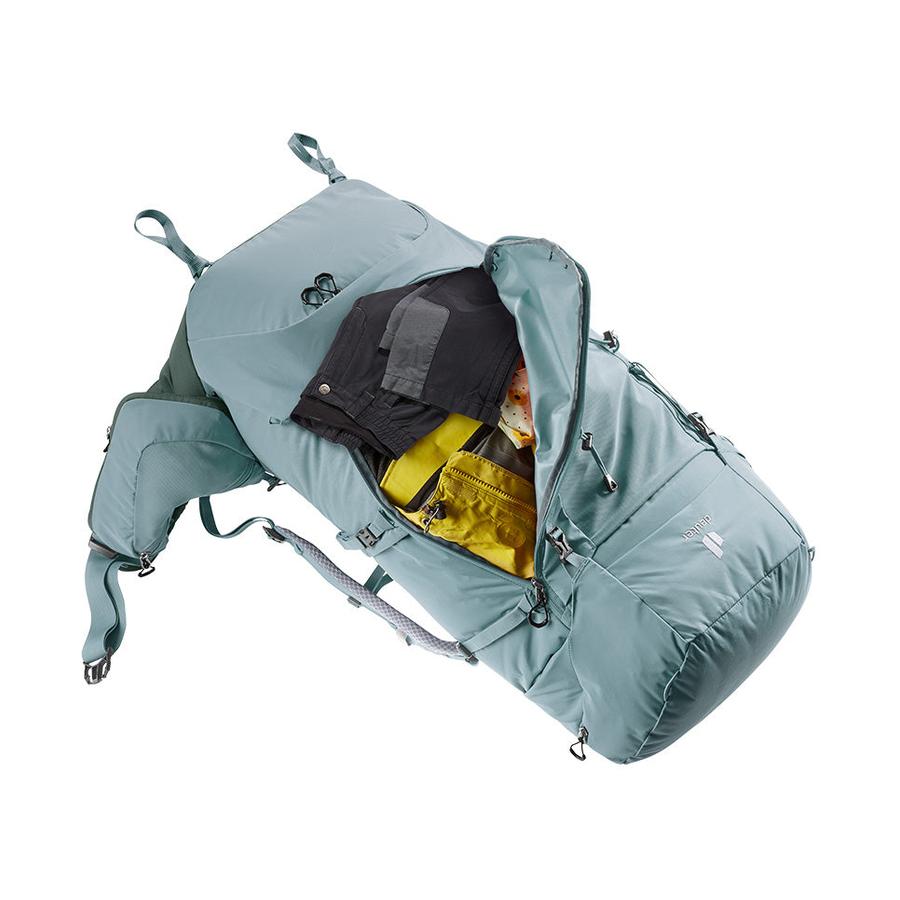 Deuter Aircontact Core 65+10 SL Trekking Backpack Shale-Ivy Shale-Ivy