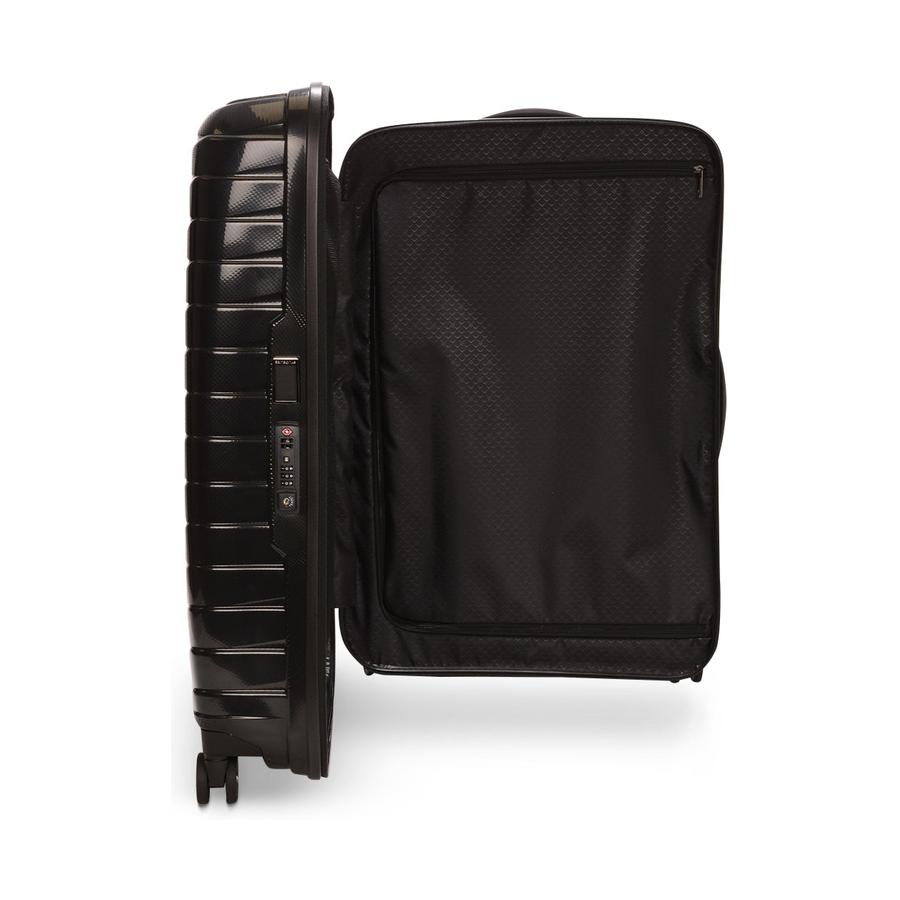 Samsonite Proxis 75cm Hardside Checked Suitcase Black Black