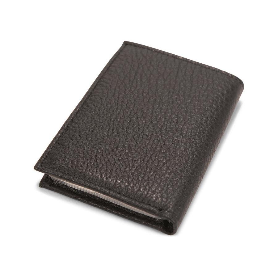 Pierre Cardin RFID Leather Credit Card Holder Black Black