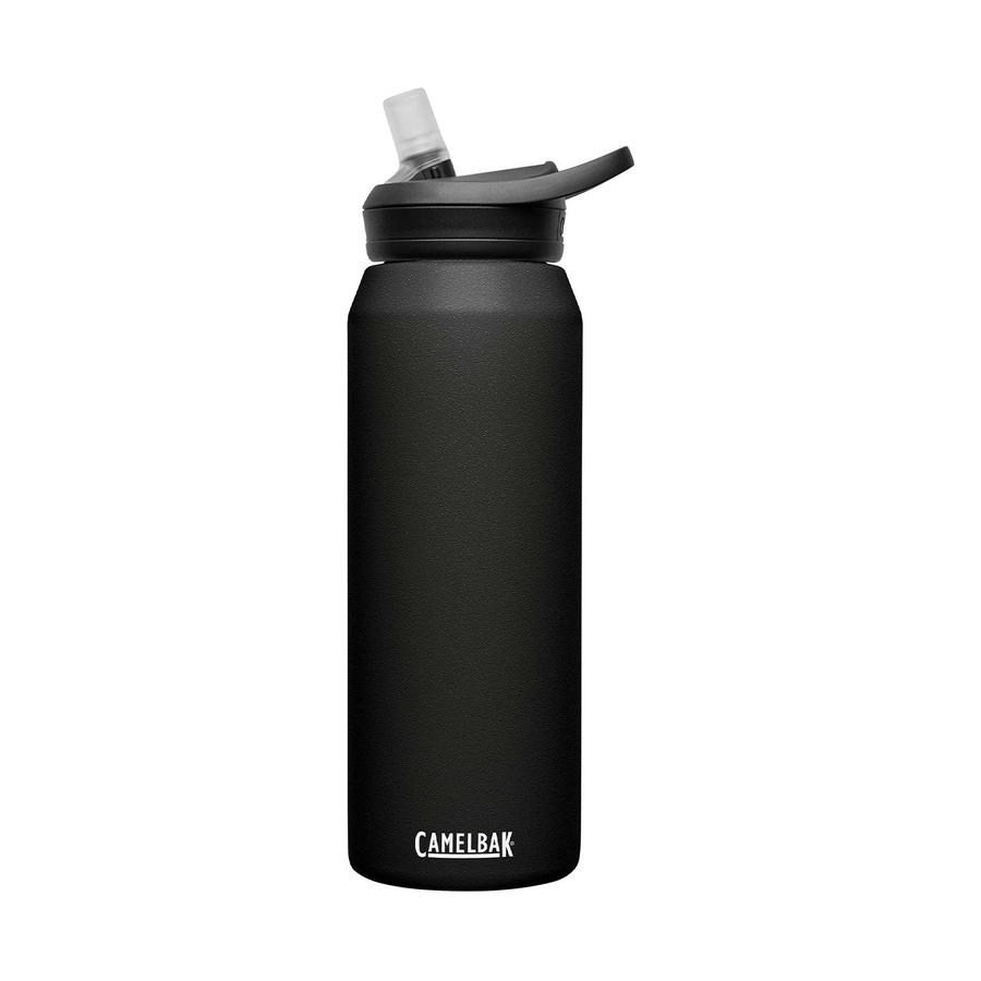 Camelbak 32oz (1L) Eddy+ Stainless Steel Drink Bottle Jet Black Jet Black