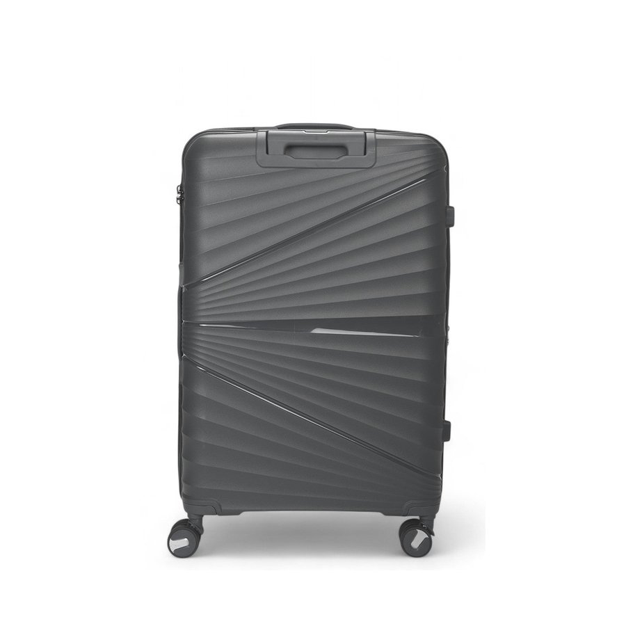 Nomad Aspire 75cm Hardside Checked Suitcase Dark Grey Dark Grey