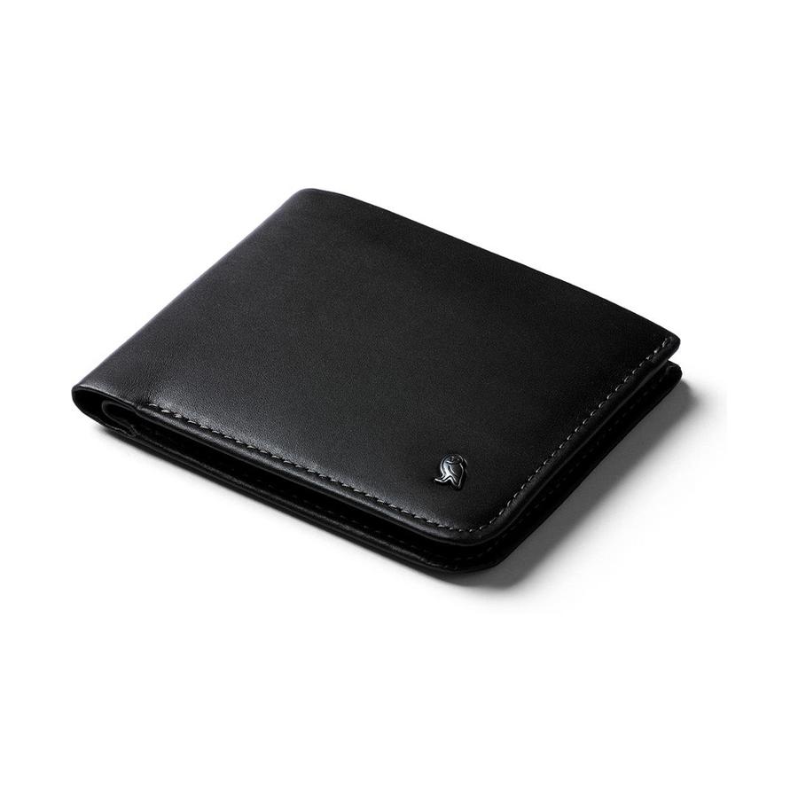 Bellroy RFID Hide & Seek HI Leather Wallet Black Black