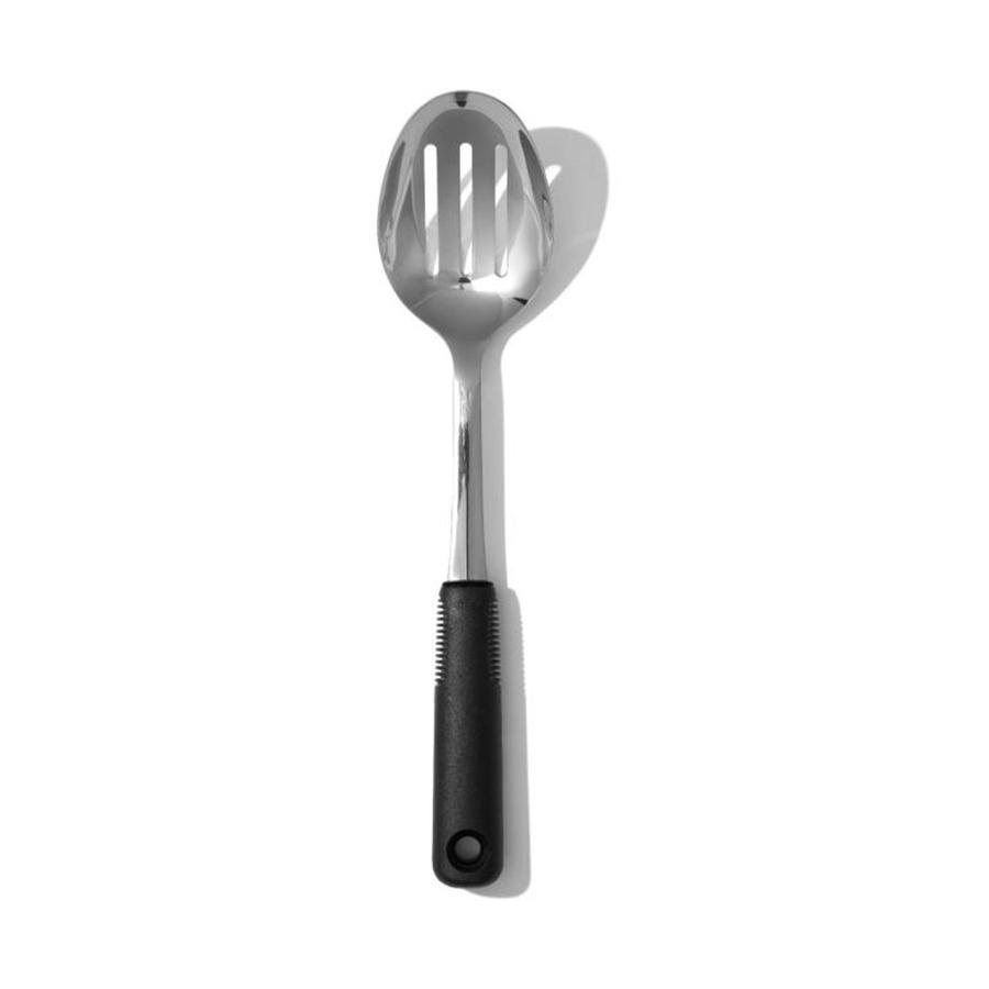 OXO Good Grips Stainless Steel Slotted Spoon Black Black