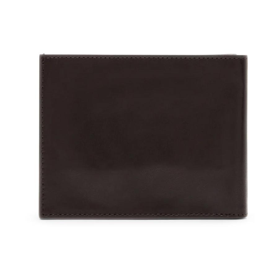 RM Williams Singleton Bifold Wallet Dark Brown Dark Brown