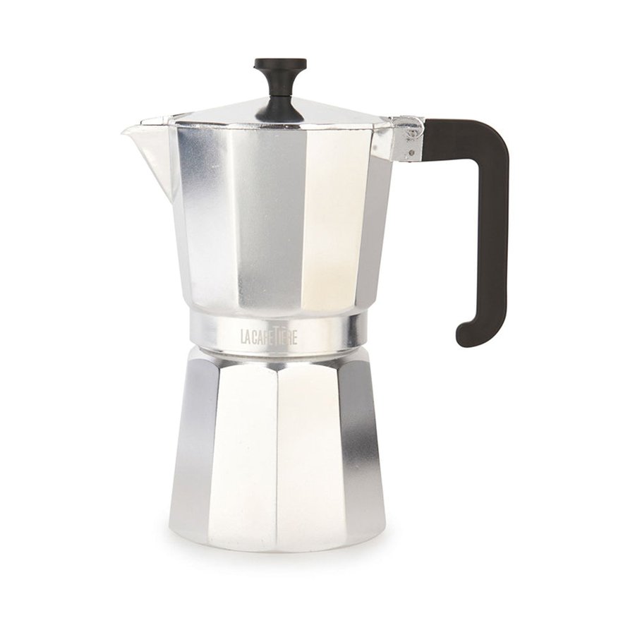 La Cafetiere Venice 9 Cup Espresso Maker Chrome Chrome
