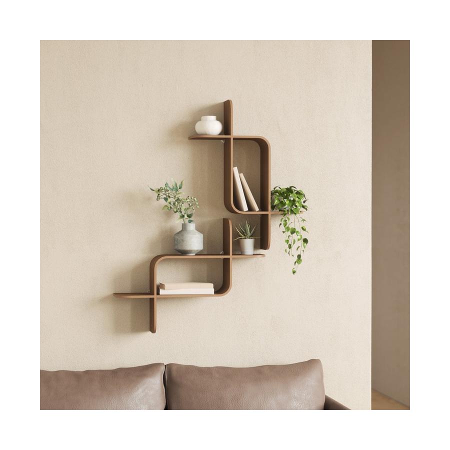 Umbra Montage Shelf Light Walnut Light Walnut