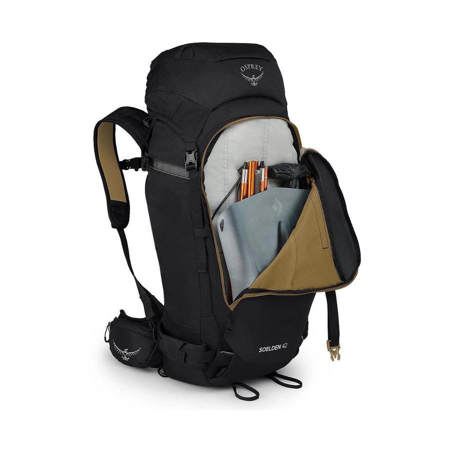 Osprey Soelden 42 Snowsport Men’s Backpack Black Black