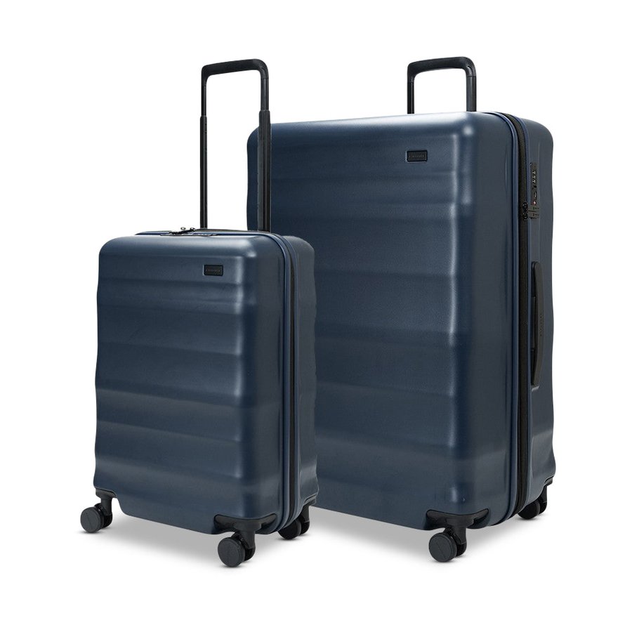 Explorer Luna-Air 55cm & 74cm Hardside Luggage Set Navy Navy