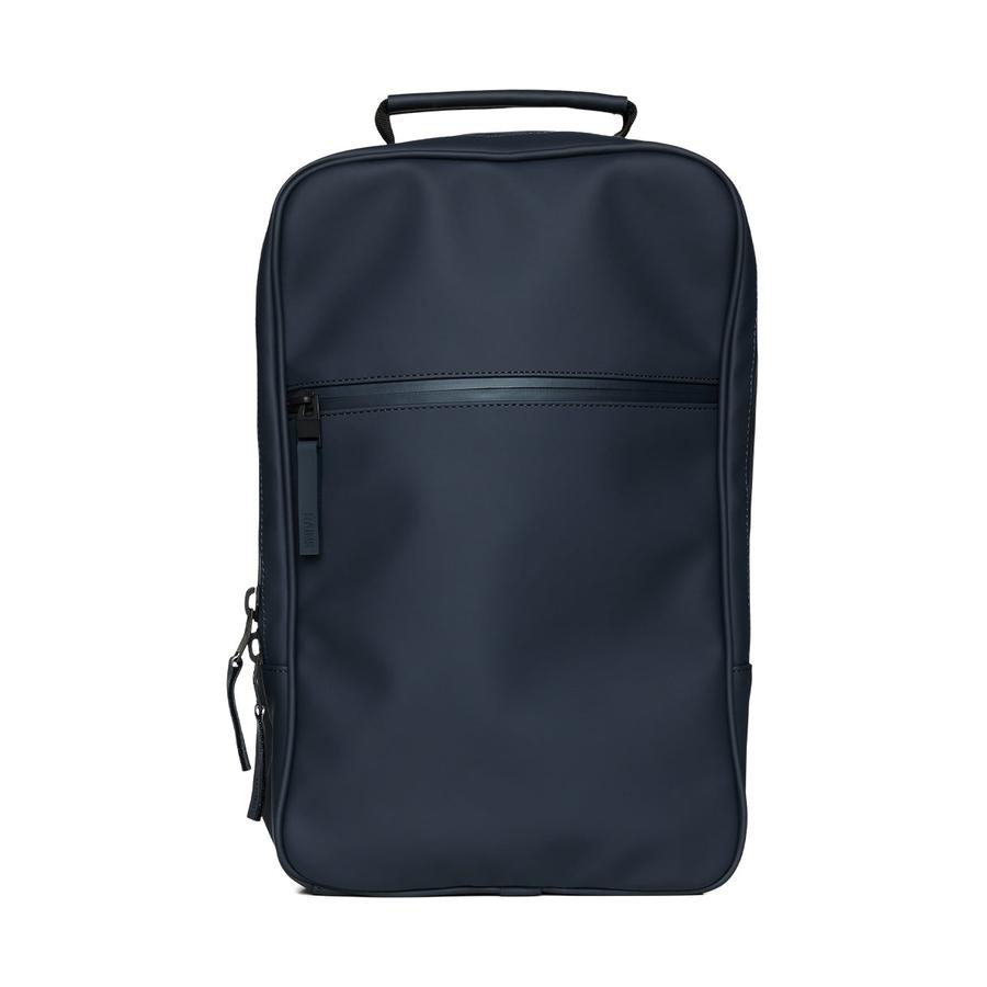 Rains Book Backpack Navy Navy
