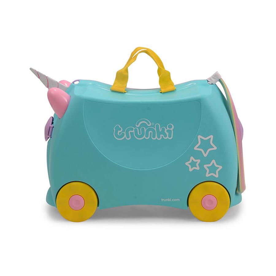 Trunki Una The Unicorn Kids Suitcase Aqua Aqua