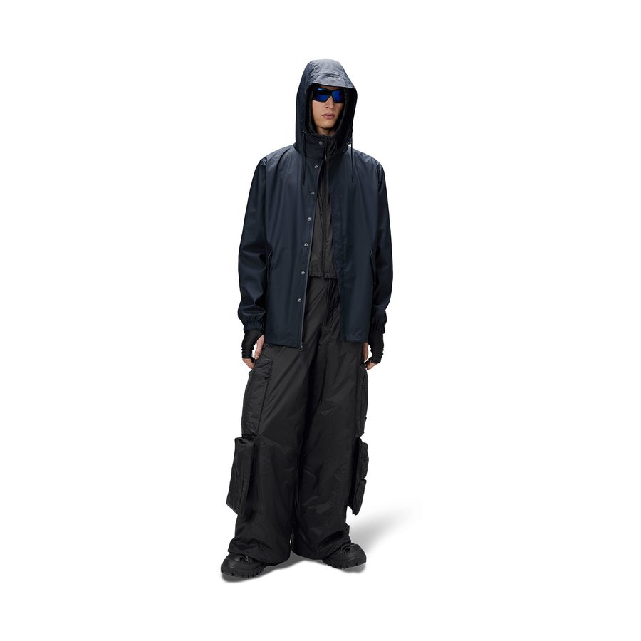 Rains Fishtail Jacket Navy XS