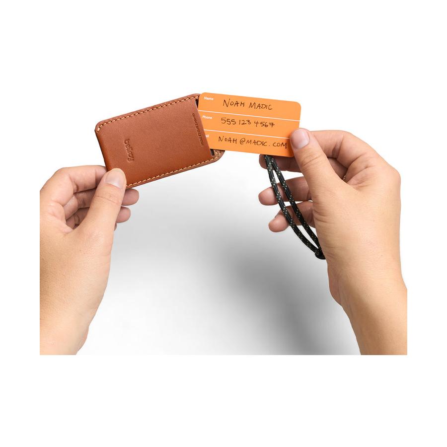 Bellroy Luggage Tag Caramel Caramel