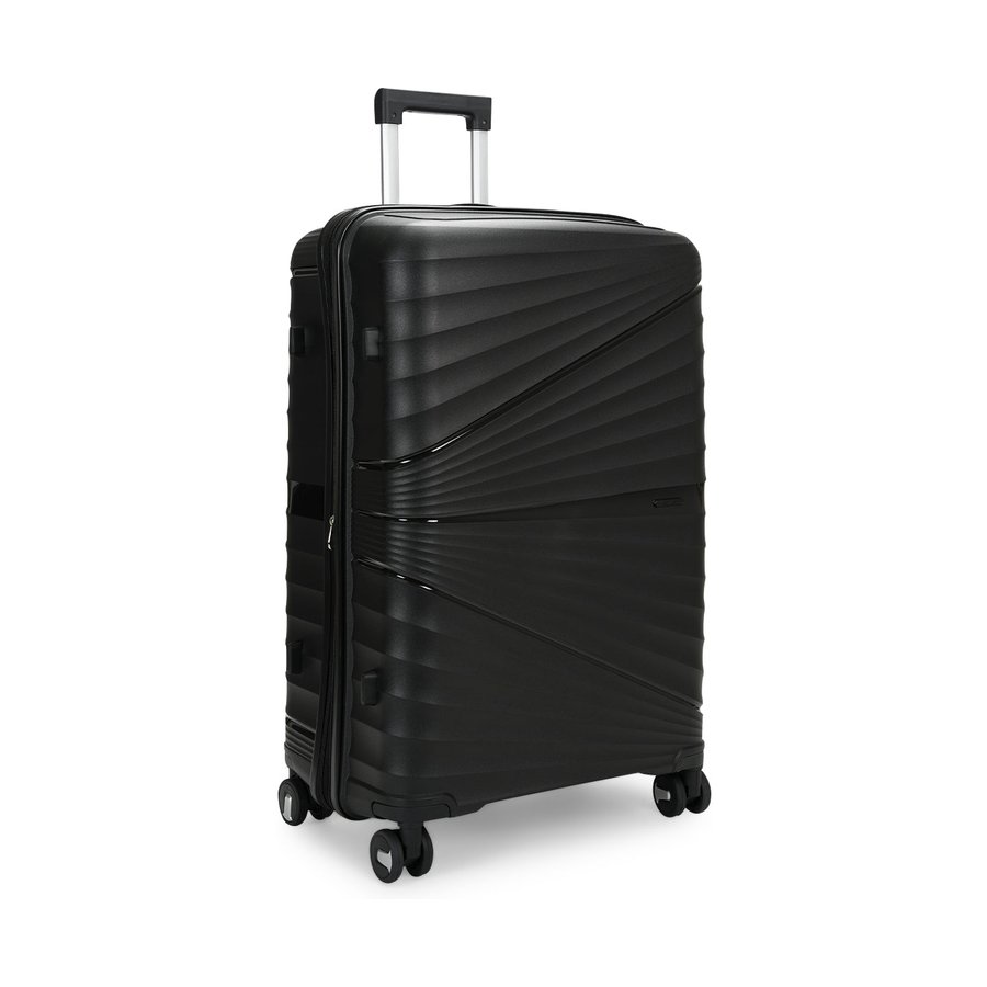 Nomad Aspire 55cm & 75cm Hardside Luggage Set Black Black