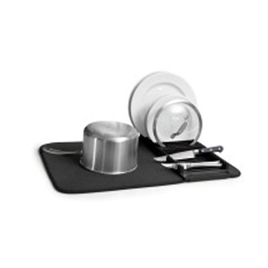 Umbra UDry Dish Drying Mat Black Black