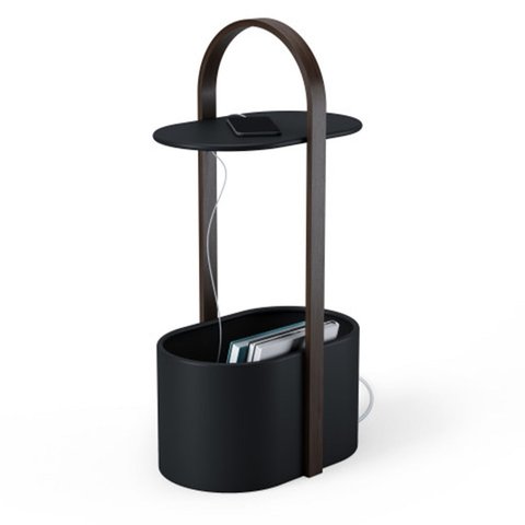 Umbra Bellwood Storage Table Black/Walnut