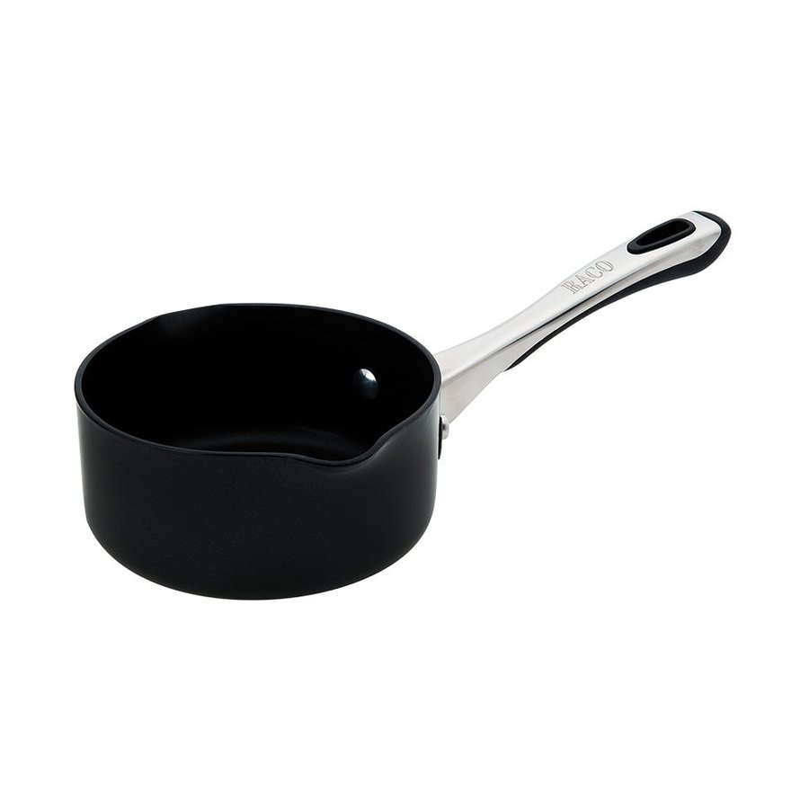 Raco Contemporary 14cm (0.9L) Non-Stick Milkpan Black Black