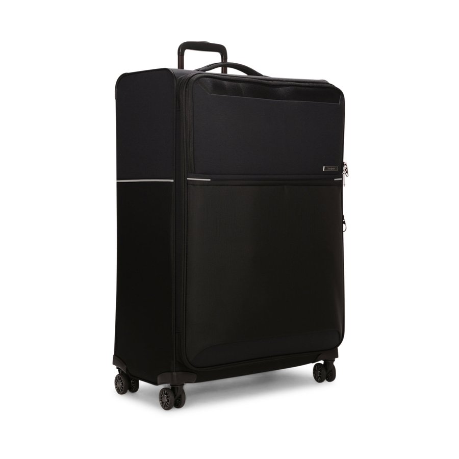 Samsonite 73H 78cm Softside Checked Suitcase Black Black