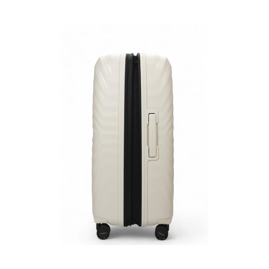 Samsonite Octolite Neo 75cm Hardside Checked Suitcase Off-White Off-White