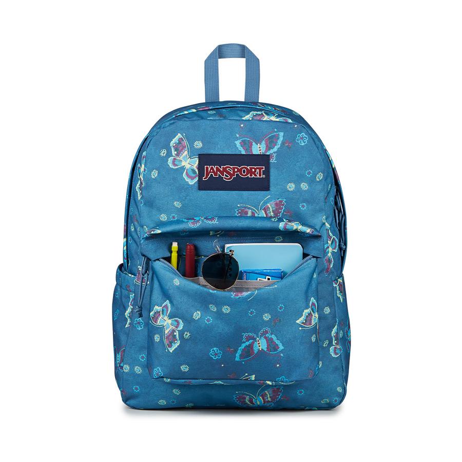 Jansport Superbreak Plus Backpack Butterfly Baddie Butterfly Baddie