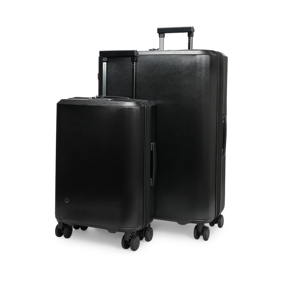 Samsonite Evoa Z 55cm & 75cm Hardside Luggage Set Black Black