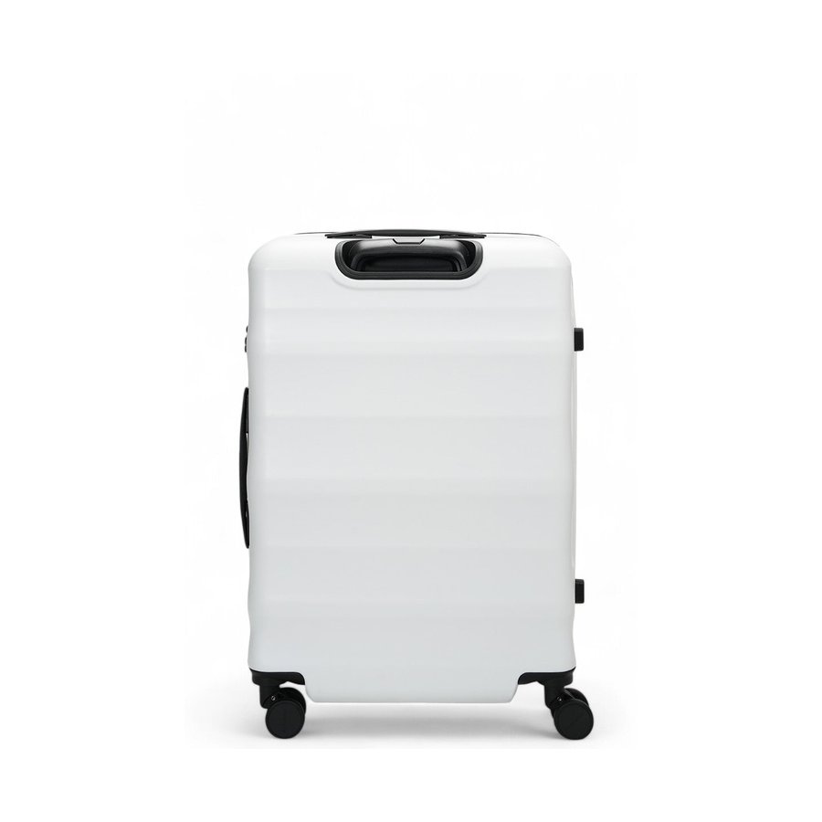 Explorer Luna-Air 63cm Hardside Checked Suitcase White White