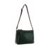 Milleni Caroline Women's Leather Crossbody Bag Emerald/Chestnut