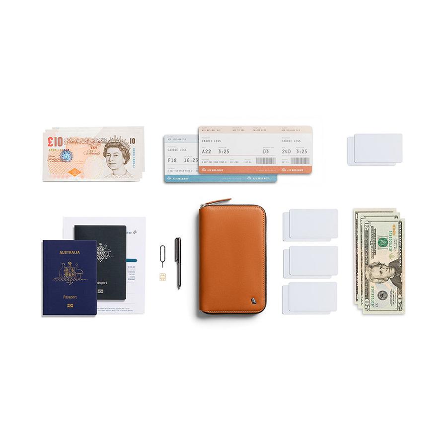 Bellroy Travel Folio Second Edition Caramel Caramel