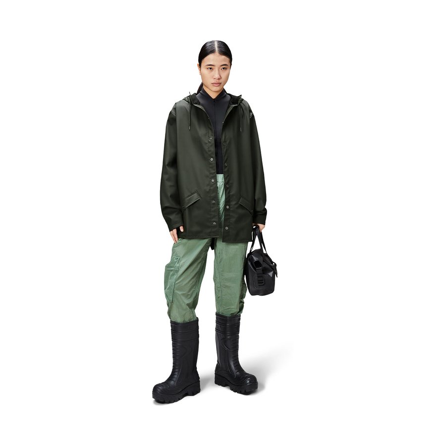 Rains Jacket Green S
