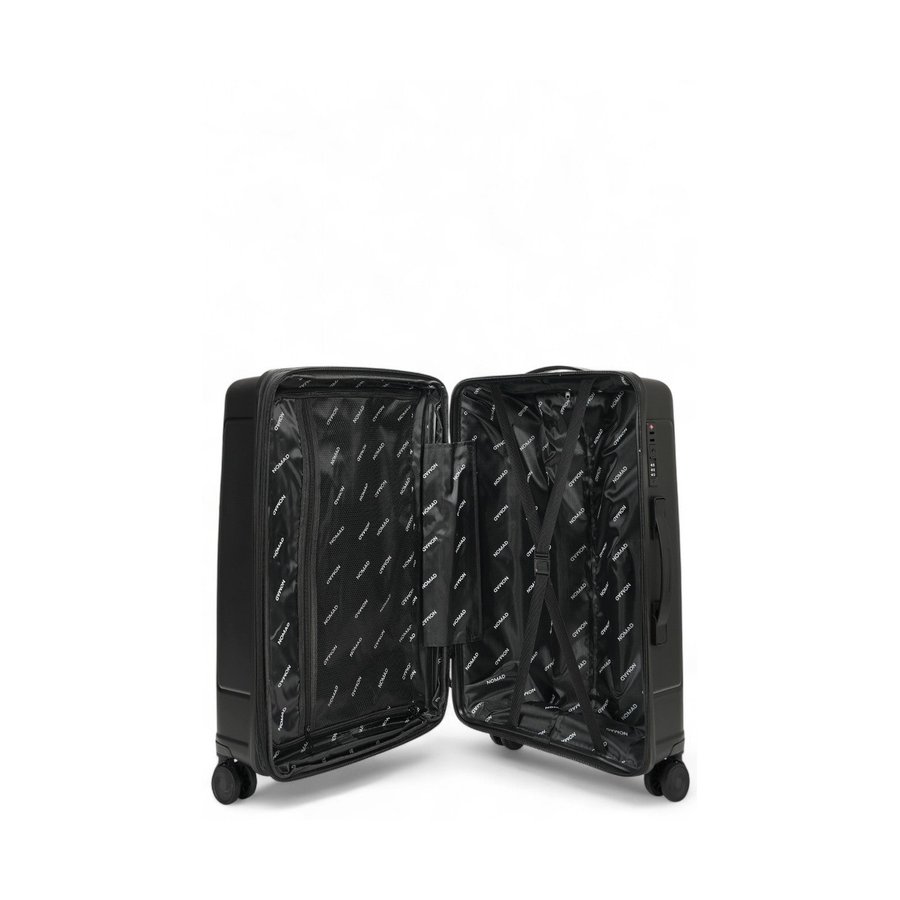 Nomad Quest 56cm & 65cm Hardside Luggage Set Black Black