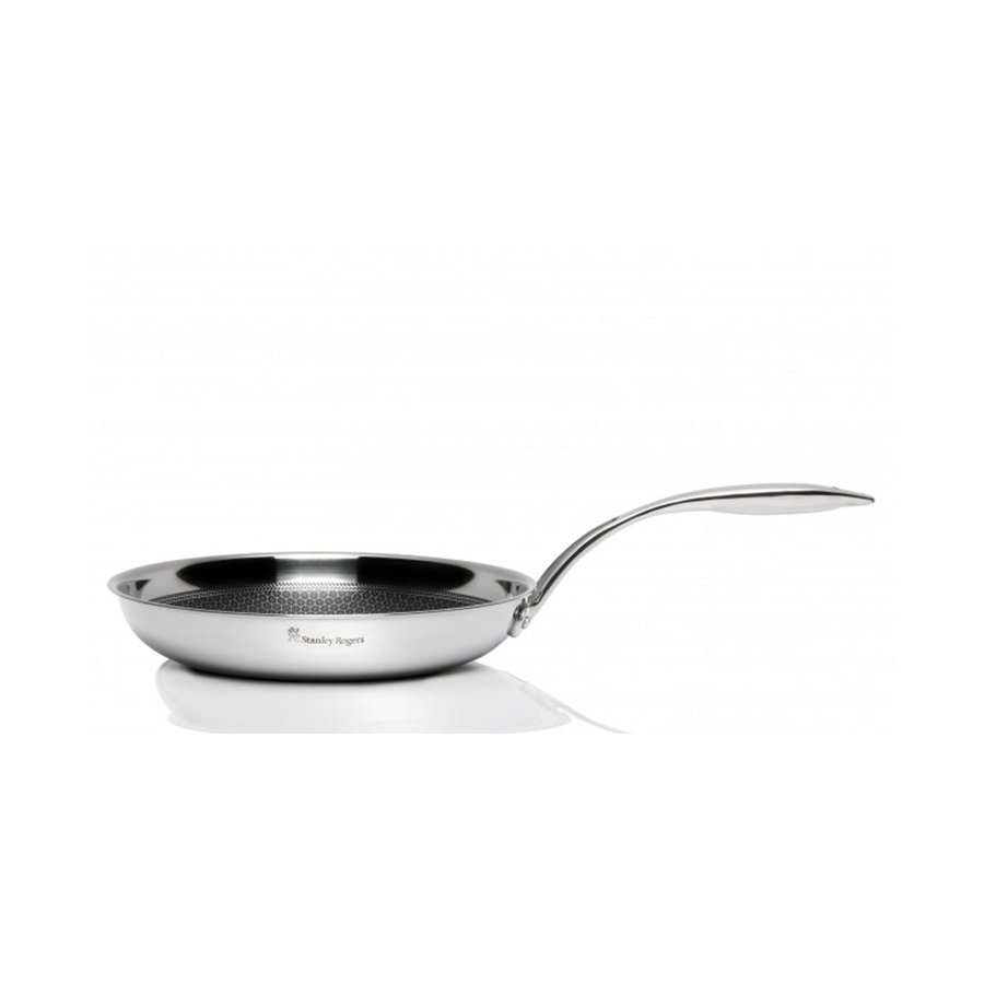 Stanley Rogers Matrix 26cm Non-Stick Frypan Stainless Steel Stainless Steel