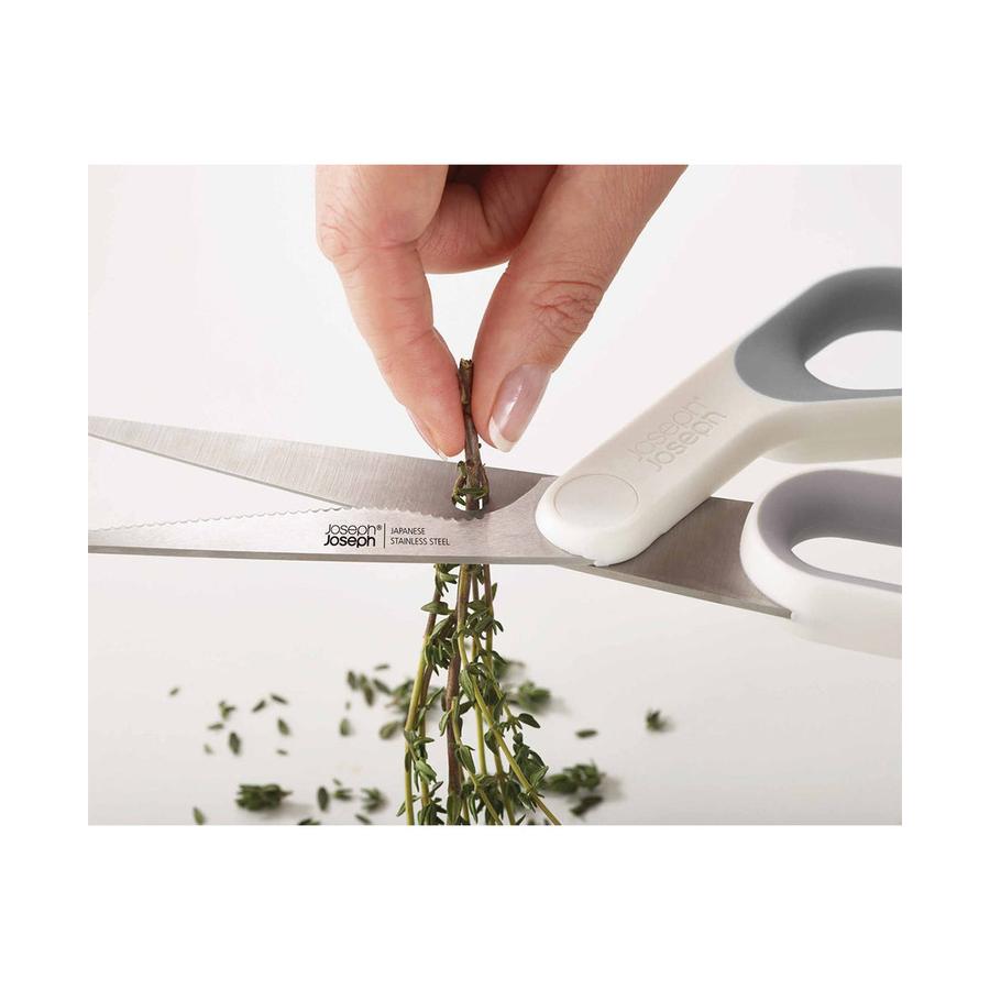 Joseph Joseph Elevate Fusion 5-Piece Knife & Scissor Set Beech Beech