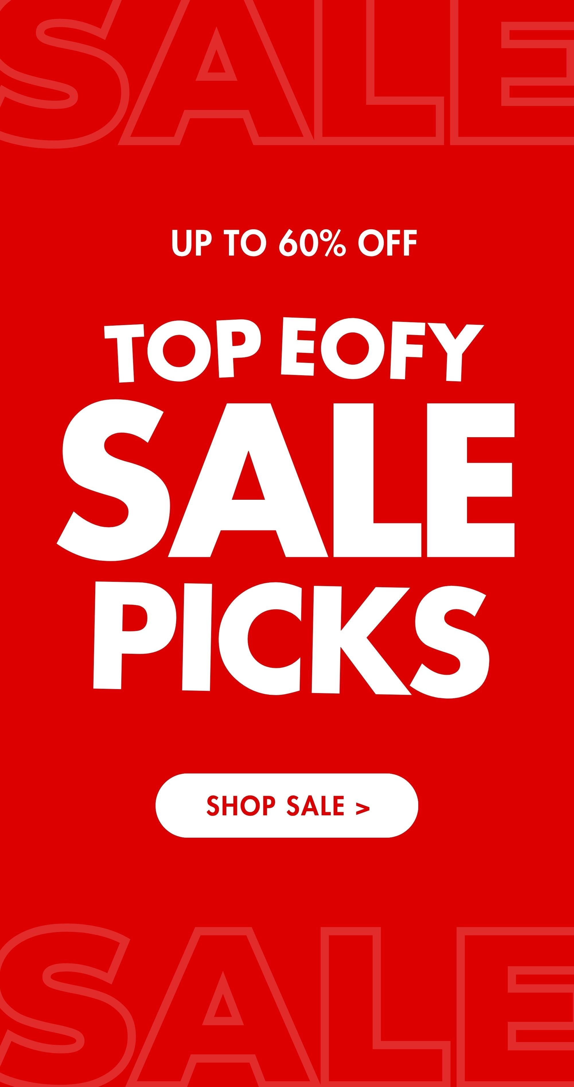 Top Sale Picks | Up to 60% off