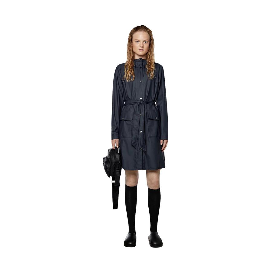 Rains Curve Jacket Navy L