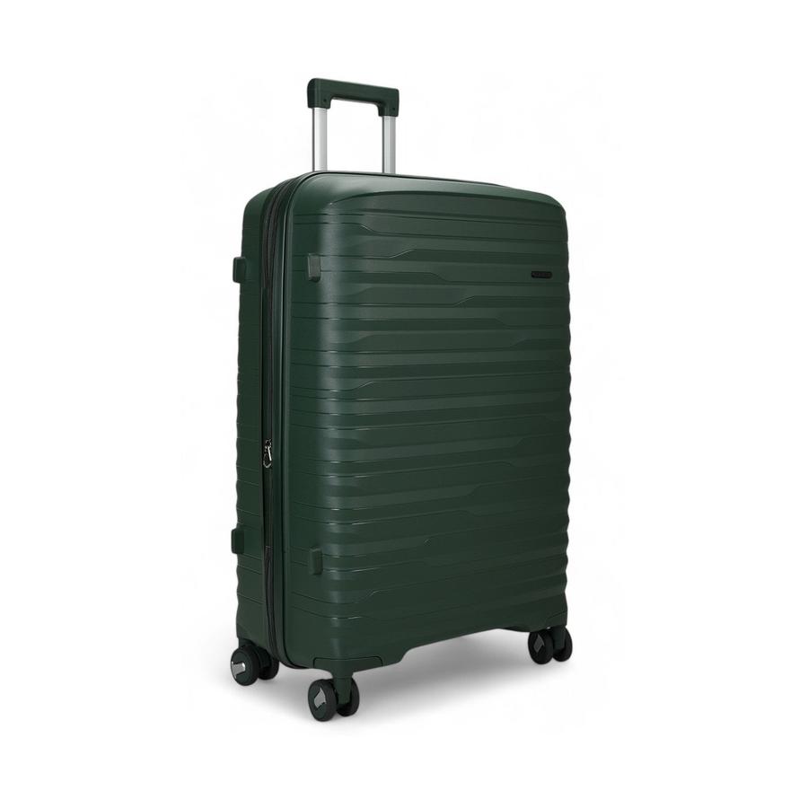 Nomad Discover 75cm Hardside Checked Suitcase Forest Green Forest Green
