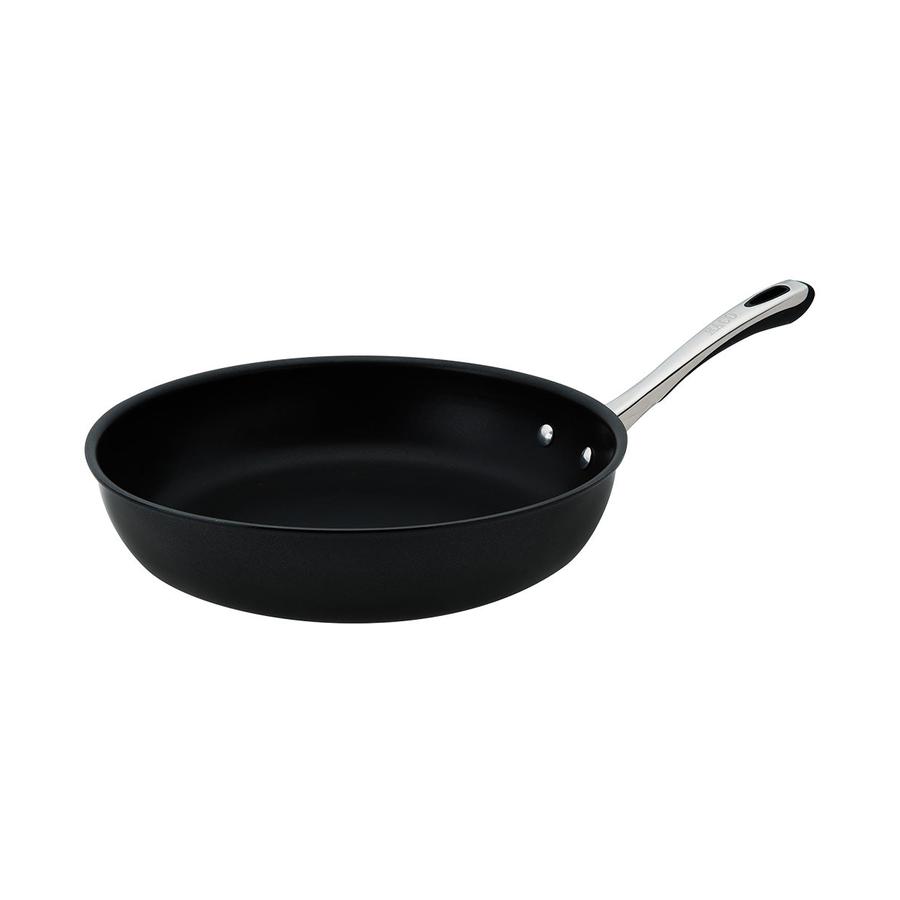 Raco Contemporary 30cm Non-Stick Open French Skillet Black Black