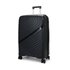 Nomad Journey 75cm Hardside Checked Suitcase Black