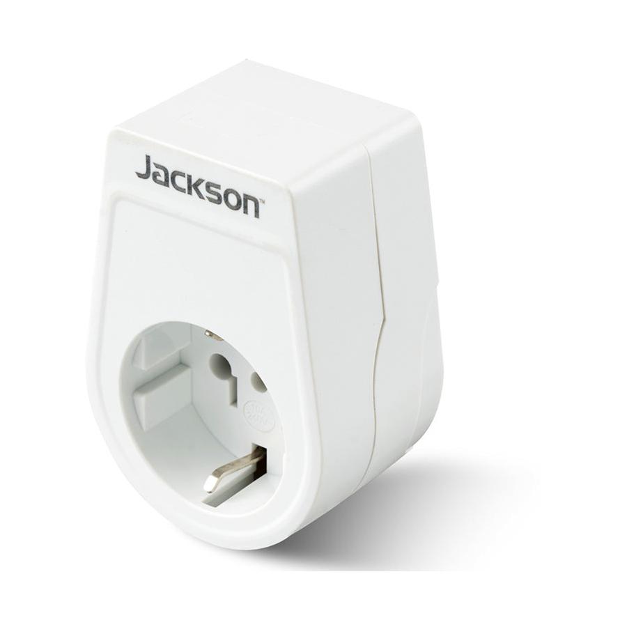 Jackson Inbound Slim Travel Adapter - USA & EU White White