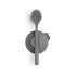 Brabantia Dish Brush with Suction Cup Holder Dark Grey
