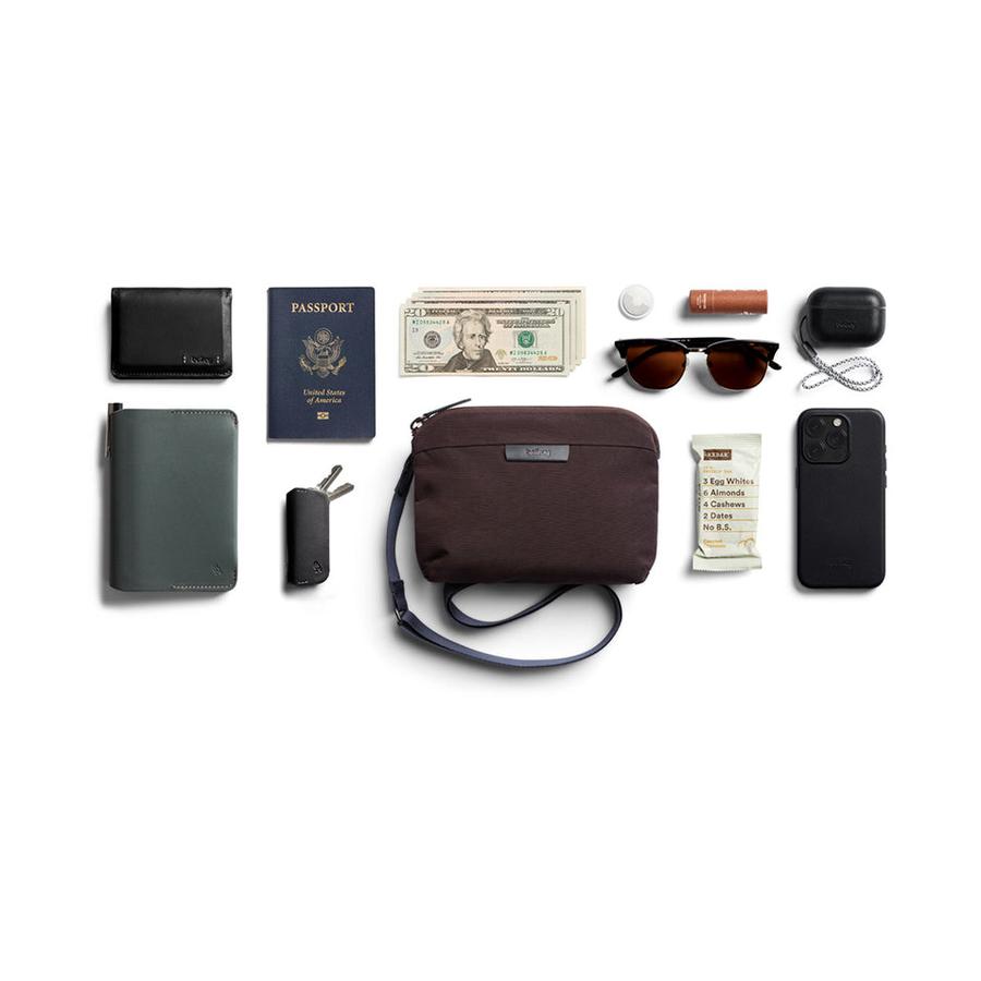 Bellroy Tokyo Side Bag Deep Plum Deep Plum