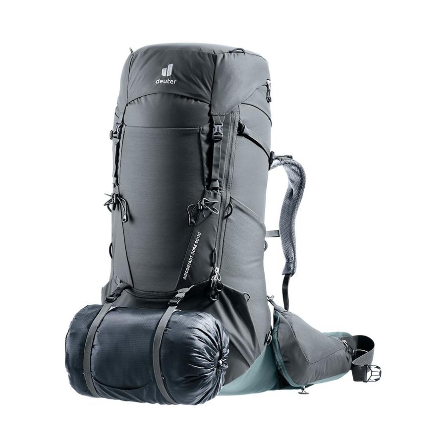Deuter Aircontact Core 60+10 Trekking Backpack Graphite Shale Graphite Shale