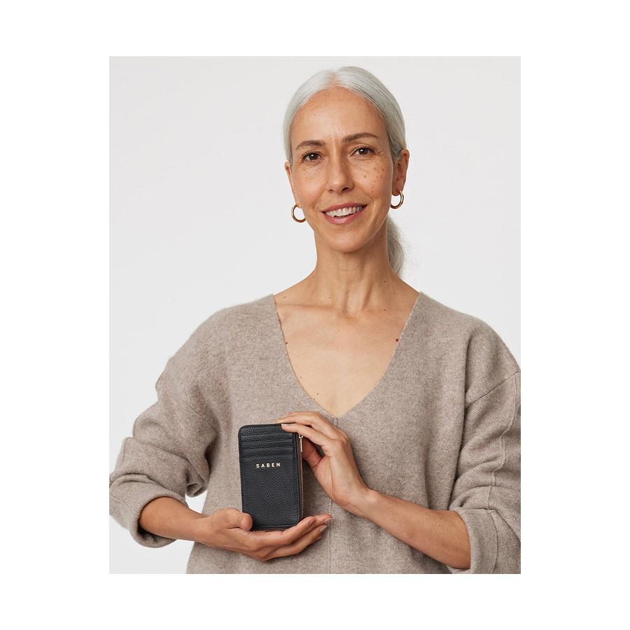 Saben Winona Card Holder Black Black