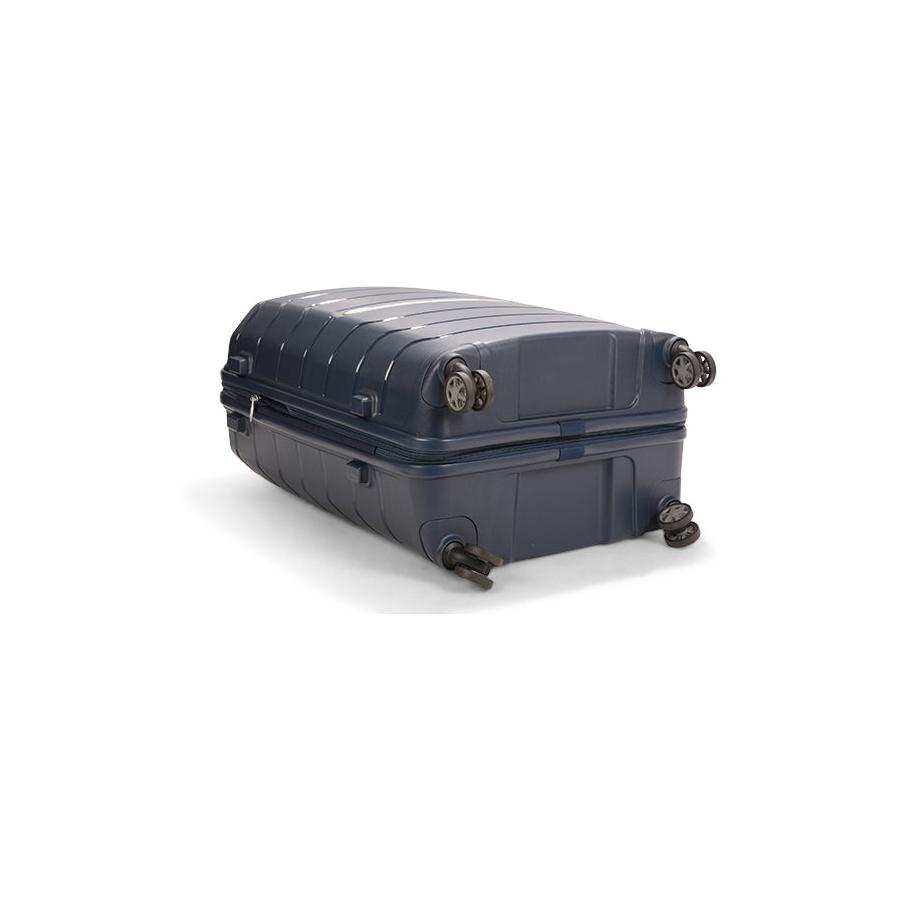 Samsonite Oc2lite 68cm Hardside Checked Suitcase Navy Navy