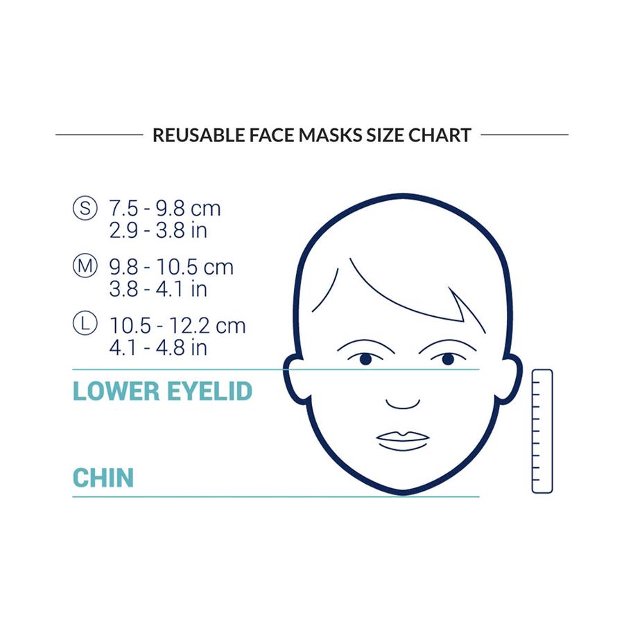 Pacsafe Protective & Reusable ViralOff Face Mask Black Default Title