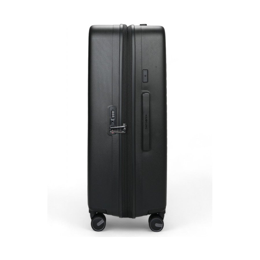 Samsonite Restackd 55cm & 75cm Hardside Luggage Set Black Black